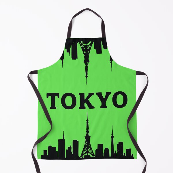 Item preview, Tokyo Skyline Mirror Design – Minimalist Japanese Cityscape designed and sold by Minimum-Rage.