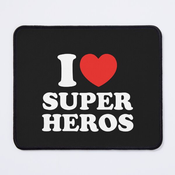 Item preview, I Love Superheroes designed and sold by shitpostee.
