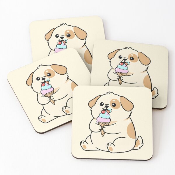 Item preview, Cute Puppy Ice Cream Treat designed and sold by dreephic22.