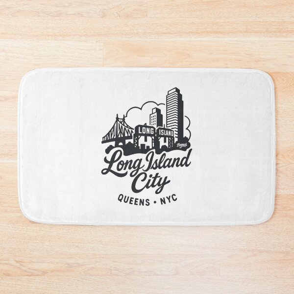 Item preview, Long Island City New York Skyline Block designed and sold by Boogosh.