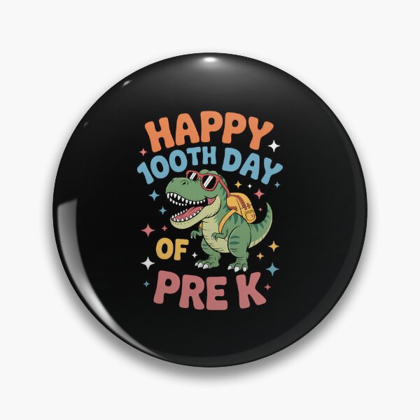 Item preview, Pre K 100 Days Of School T rex designed and sold by gourpmerzihd.