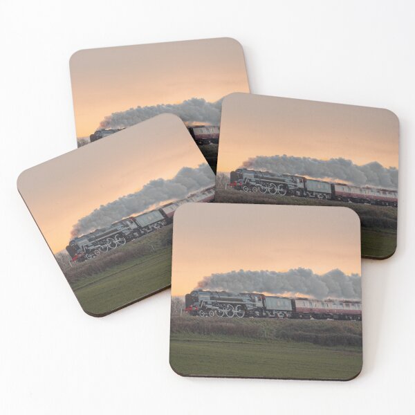 Item preview, Duke of Gloucester Steam Train Sunset Arrival in Bath designed and sold by duncan1980uk.