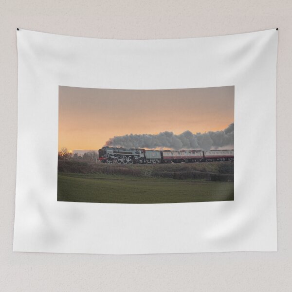 Item preview, Duke of Gloucester Steam Train Sunset Arrival in Bath designed and sold by duncan1980uk.