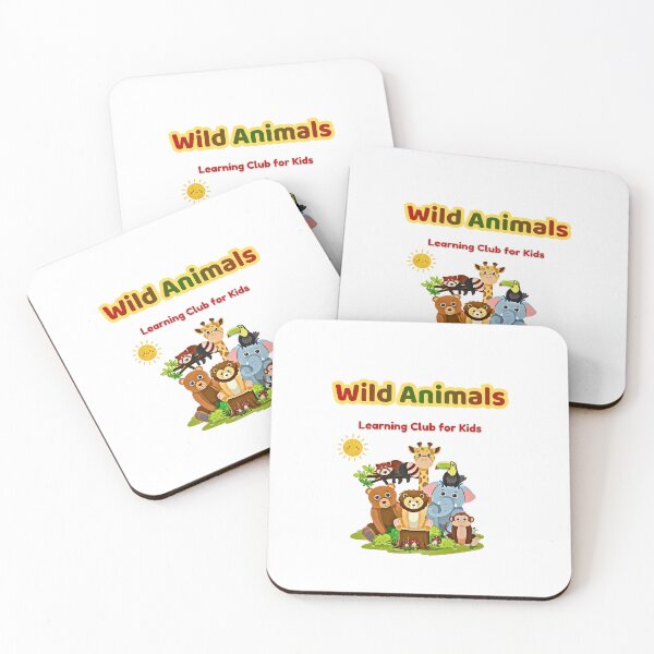 Item preview, Wild Animals – Learning Club for Kids designed and sold by AME Kids Designs.