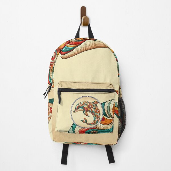 Item preview, Swim with Dolphins in a World of Thai Flower Motifs designed and sold by Vanich-Panich.