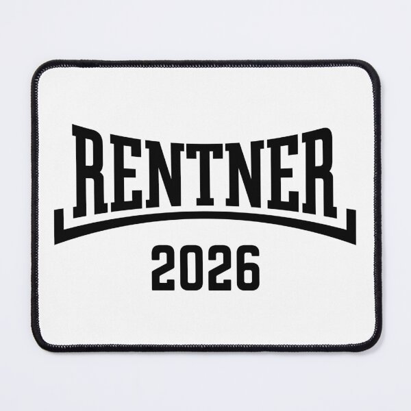 Item preview, Pensioners 2026 (Pension / Retirement / Concave / Black) designed and sold by MrFaulbaum.