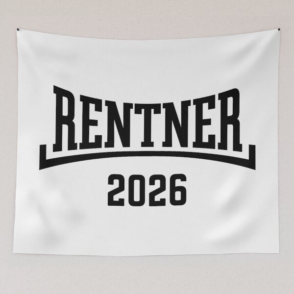 Item preview, Pensioners 2026 (Pension / Retirement / Concave / Black) designed and sold by MrFaulbaum.