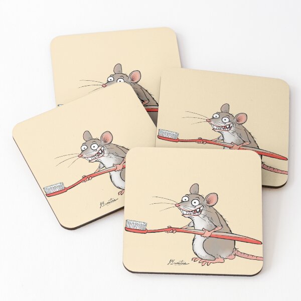 Item preview, Rat With Toothbrush designed and sold by Jed Dunstan.
