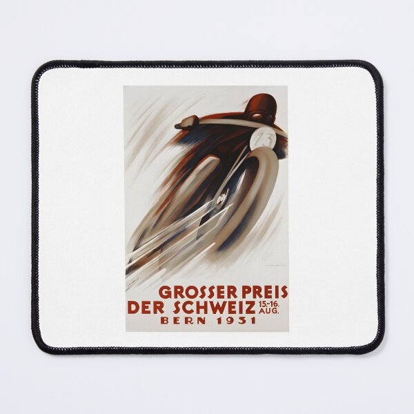 Item preview, Großer Preis der Schweiz 1931 Bern Motorcycle Race Poster designed and sold by CharlieDesings.