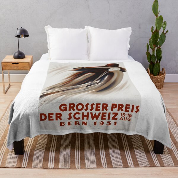 Item preview, Großer Preis der Schweiz 1931 Bern Motorcycle Race Poster designed and sold by CharlieDesings.