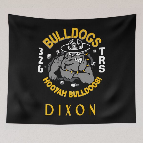 Item preview, Proud Airman Bulldogs Hooyah Dixon designed and sold by MariaChan112.