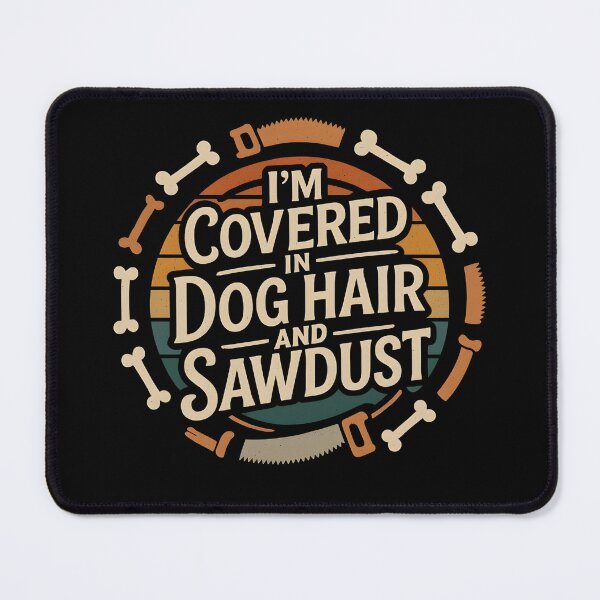 Item preview, I'm Covered In Dog Hair And Sawdust Woodworker designed and sold by hemagamo.