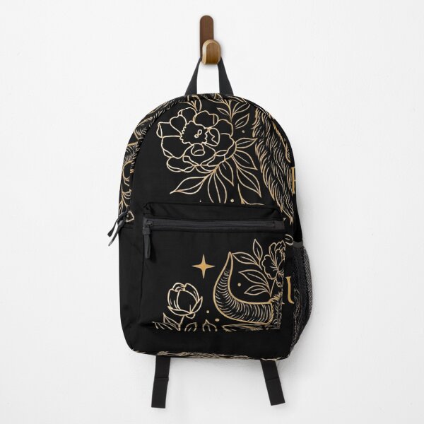 Item preview, Elegant Floral Taurus Zodiac Gold Line Art designed and sold by Digital Muse Store.