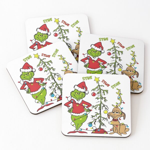 Artikelvorschau, Grinch und Max Weihnachtsbaum entworfen und verkauft von sahbender.