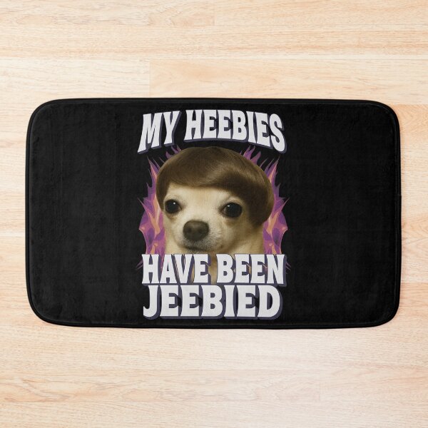 Item preview, Funny Anxiety Meme Design – My Heebies Have Been Jeebied Silly Dog Vintage Graphic designed and sold by love3617.