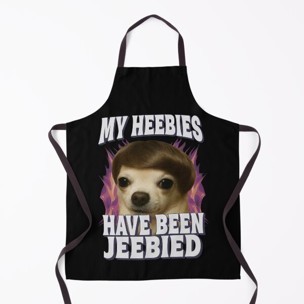 Item preview, Funny Anxiety Meme Design – My Heebies Have Been Jeebied Silly Dog Vintage Graphic designed and sold by love3617.