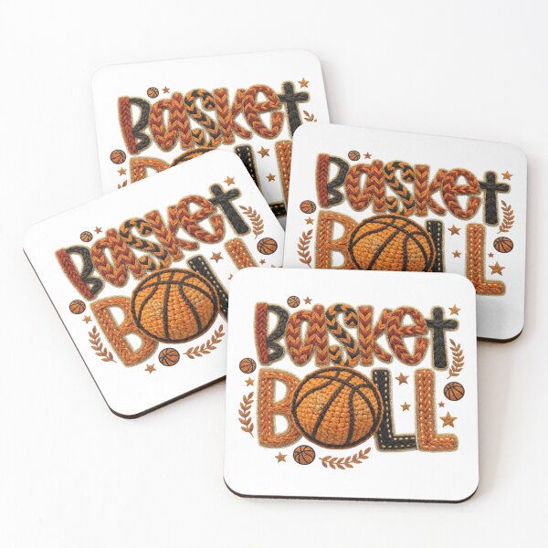 Item preview, Basketball Faux Chenille Embroidery Patch designed and sold by Clinomania Art.