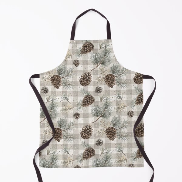 Item preview, Exquisite Christmas design with a neutral checkered pattern designed and sold by Merrylands Artshop.