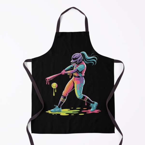Item preview, Ice Cream Drip Softball Player Softball Drip designed and sold by MeowtivationP.
