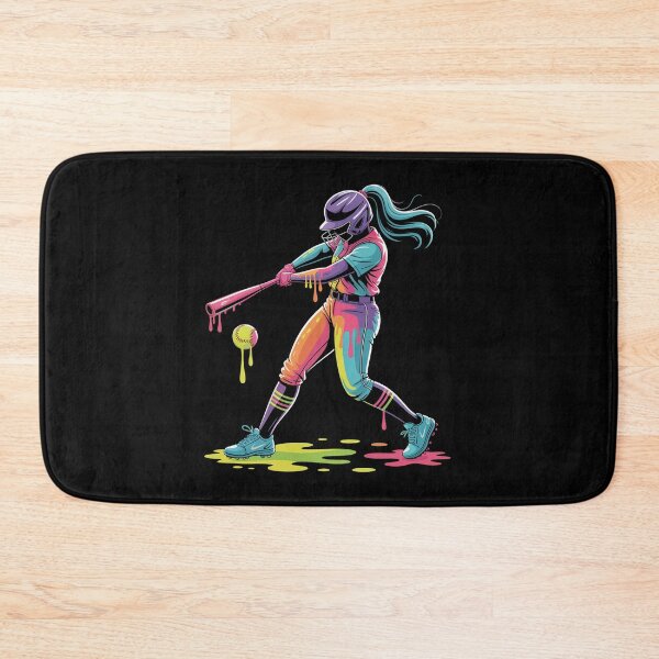 Item preview, Ice Cream Drip Softball Player Softball Drip designed and sold by MeowtivationP.