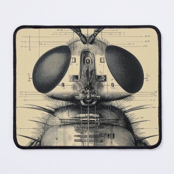 Item preview, Mechanical Diagram of a Fly designed and sold by lautir.