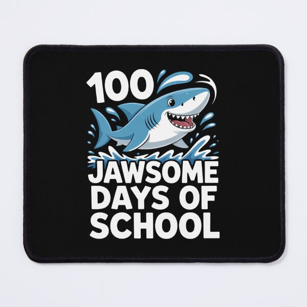Item preview, Shark Cute 100th Day of School Teacher Student designed and sold by gourpmerzihd.