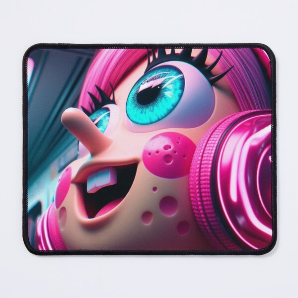 Item preview, "Neon Doll.exe: Glitchpop in the Metro Core" designed and sold by Print Fiction.