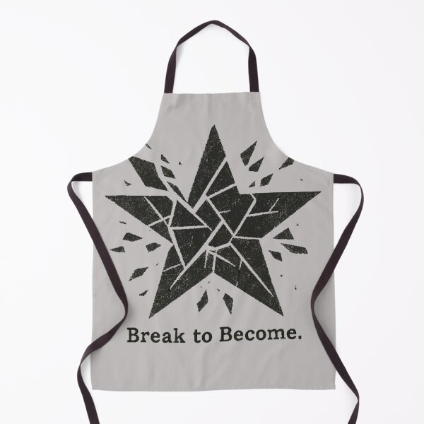 Item preview, Break to Become Shattered Star t shirts– Motivational Growth Mindset Tee designed and sold by KDesignCrafts.