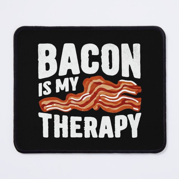 Item preview, Bacon Is My Therapy – Funny Food Lover Design for Meat Fans, Breakfast Addicts & Comfort Seekers designed and sold by Bright Nest Studio.