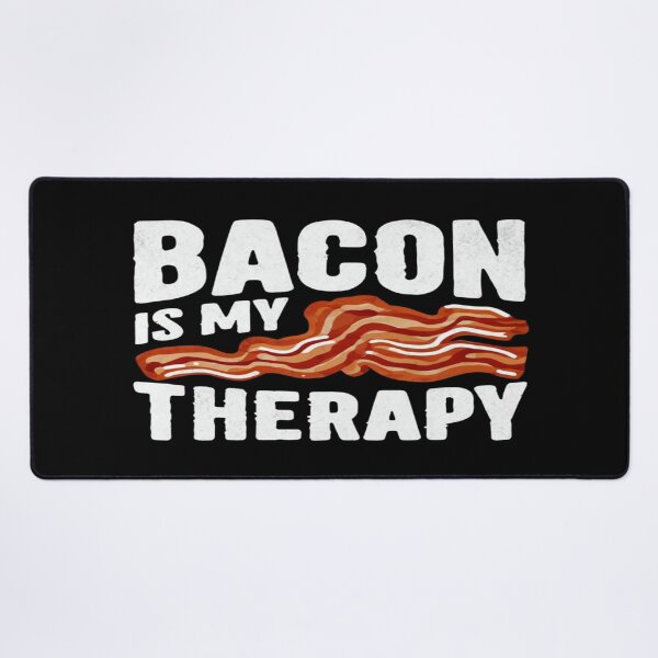 Item preview, Bacon Is My Therapy – Funny Food Lover Design for Meat Fans, Breakfast Addicts & Comfort Seekers designed and sold by Bright Nest Studio.