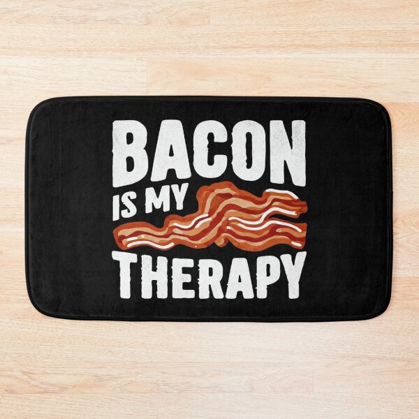Item preview, Bacon Is My Therapy – Funny Food Lover Design for Meat Fans, Breakfast Addicts & Comfort Seekers designed and sold by Bright Nest Studio.
