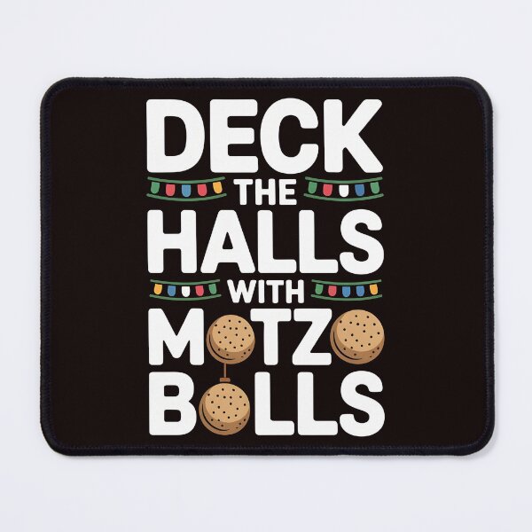 Item preview, Deck the Halls With Matzo Balls – Hannukah Festival Celebration designed and sold by Redgiant87x.