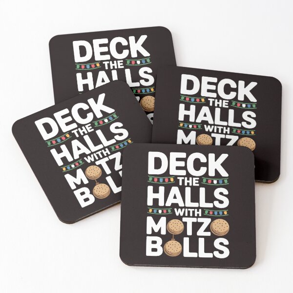 Item preview, Deck the Halls With Matzo Balls – Hannukah Festival Celebration designed and sold by Redgiant87x.