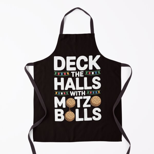 Item preview, Deck the Halls With Matzo Balls – Hannukah Festival Celebration designed and sold by Redgiant87x.