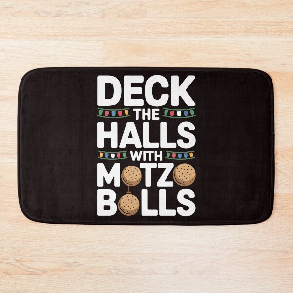 Item preview, Deck the Halls With Matzo Balls – Hannukah Festival Celebration designed and sold by Redgiant87x.