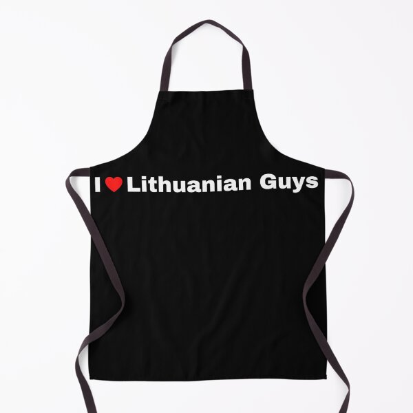 Item preview, Custom Made Lithuanian Pride Text Design : I Love Lithuanian Guys designed and sold by AlienTechs.