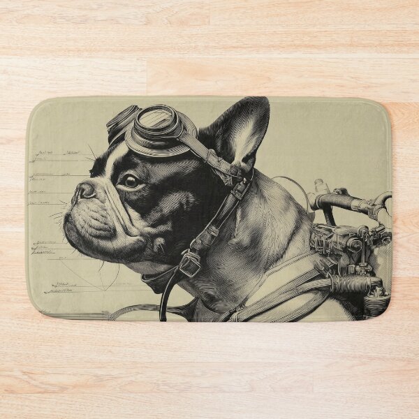 Item preview, Steampunk French Bulldog designed and sold by lautir.