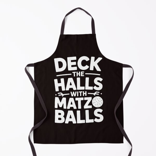 Item preview, Deck the Halls With Matzo Balls – Jewish Holiday Festival Vibes designed and sold by Redgiant87x.