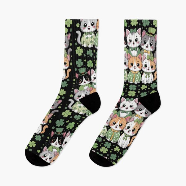 Item preview, St. Patrick’s Day Cats Kitten designed and sold by KarstenNoanra.