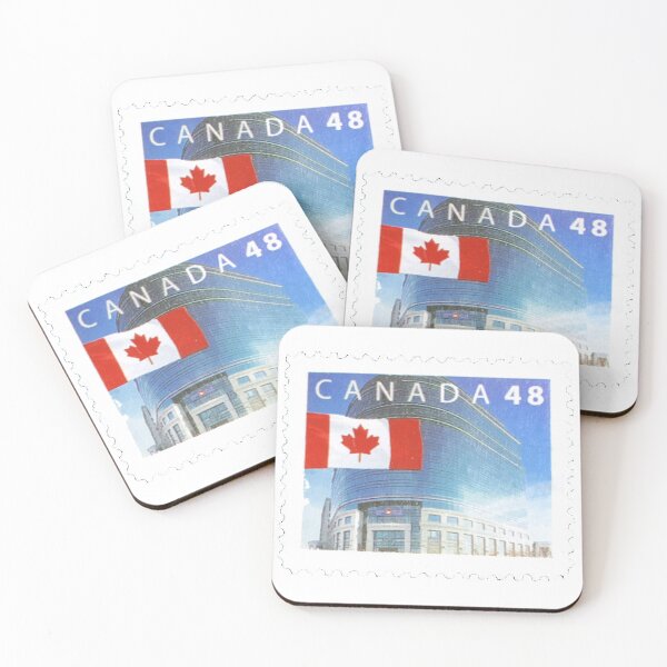 Item preview, Canadian Canada 48 Flag Vintage Postage Stamp designed and sold by red-amber65.