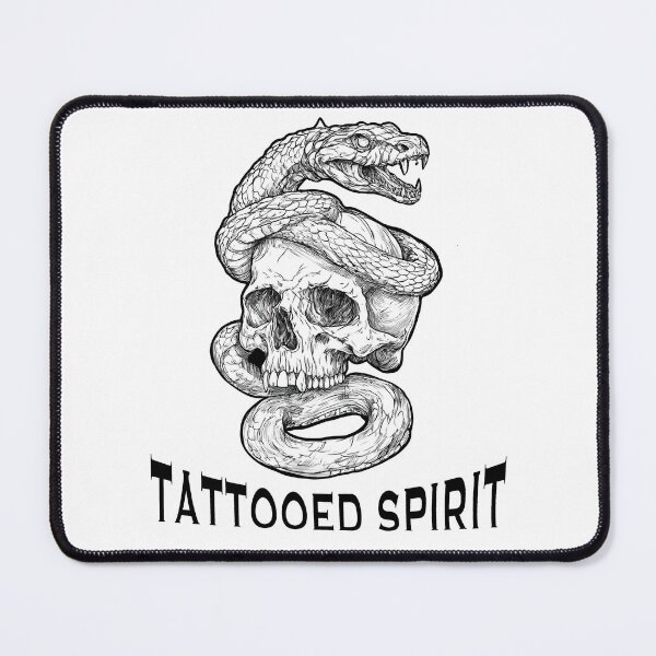 Item preview, Serpent of the Fallen pattern tattoo designed and sold by PigmalionArt.