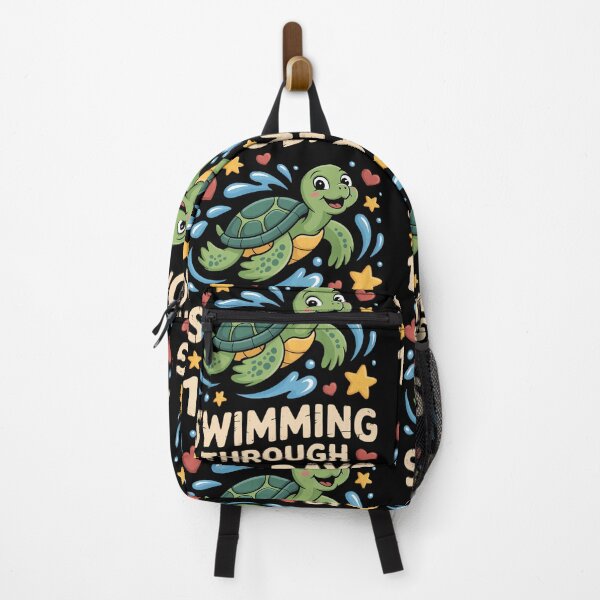 Item preview, Swimming Turtles Cute 100th Day School designed and sold by KarstenNoanra.