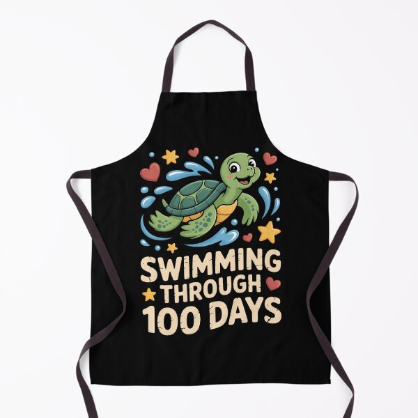Item preview, Swimming Turtles Cute 100th Day School designed and sold by KarstenNoanra.