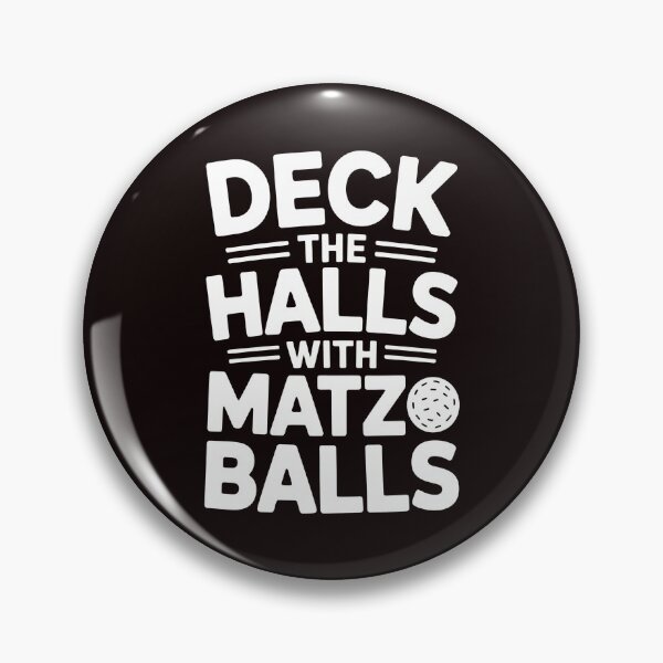 Item preview, Deck the Halls With Matzo Balls – Chanukah Holiday Cheer designed and sold by Redgiant87x.