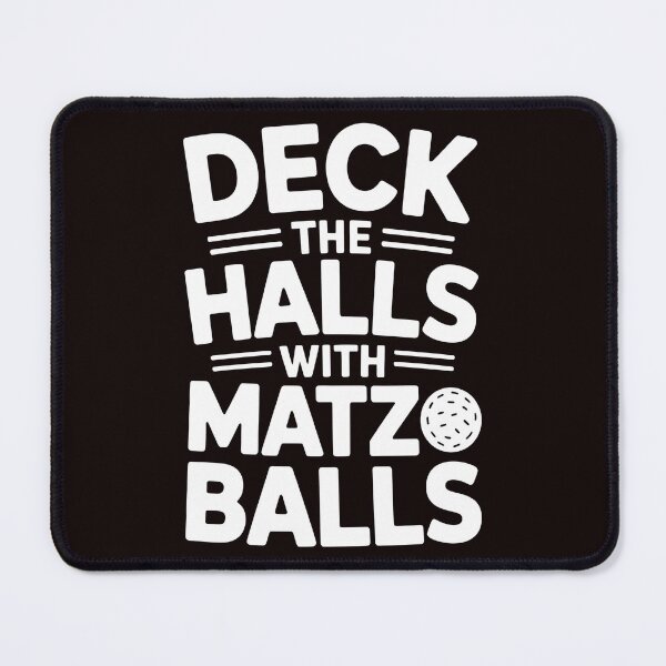 Item preview, Deck the Halls With Matzo Balls – Chanukah Holiday Cheer designed and sold by Redgiant87x.