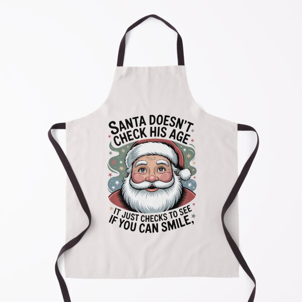 Item preview, Santa’s Heartwarming Christmas Smile designed and sold by Art-Arcade6.