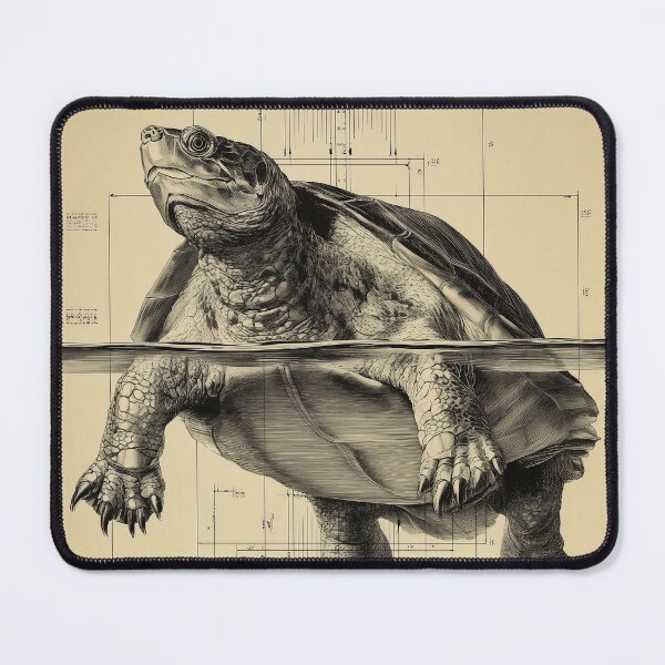 Item preview, Turtle submerged in water designed and sold by lautir.
