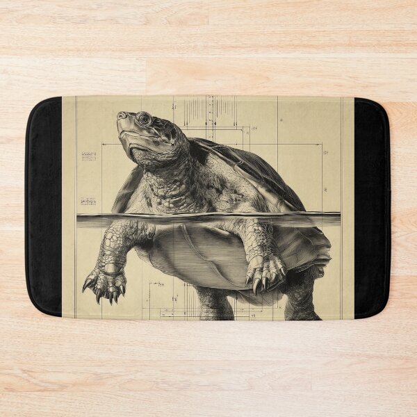 Item preview, Turtle submerged in water designed and sold by lautir.