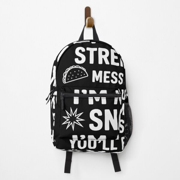Item preview, I'M Not A Snack I'M A Full Street Taco Messy Spicy Unstable designed and sold by MeowtivationP.