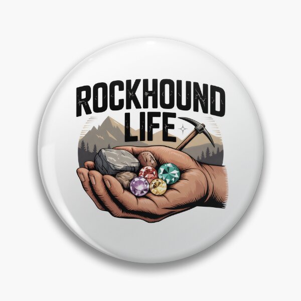 Item preview, Rockhound Life Rockhounding & Crystal Tumbling designed and sold by Blok45.